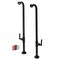 Aqua Vintage AE810S5DKL Freestanding Tub Supply Line, Oil Rubbed Bronze AE810S5DKL - alternate 1